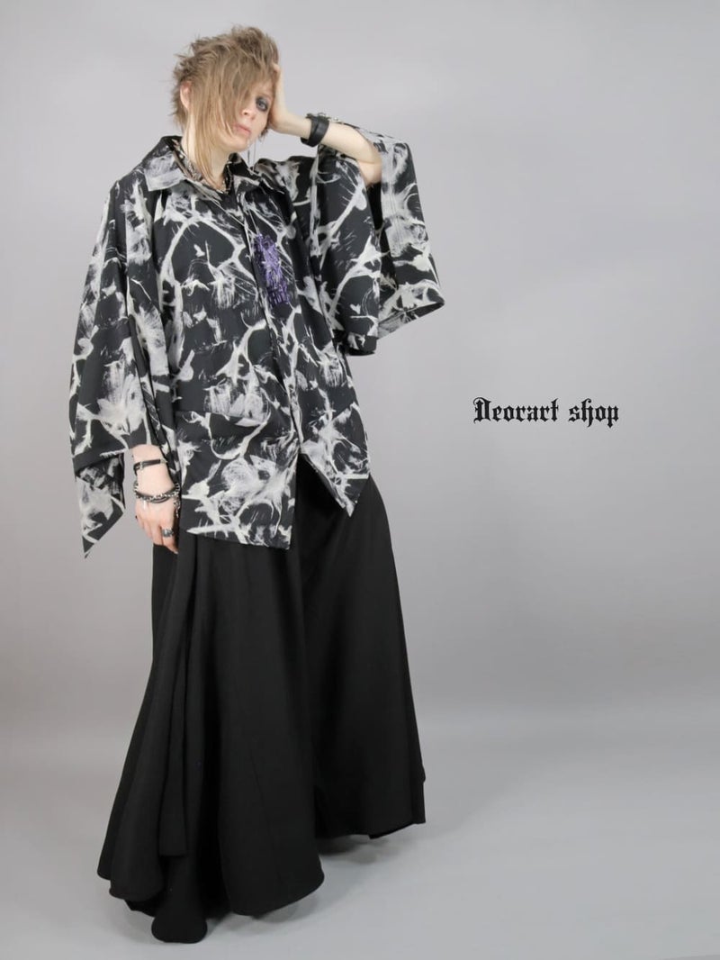 Deorart,ディオラート,モード,ゴシック,ファッション,着物袖,和装,V系,ヴィジュアル系,ホスト,バンド,柄シャツ,大人,ライブ,,衣装,メンズ,レディス,通販,Vkei,anime,goth,emo,fashion,japan,kimono,Jrock