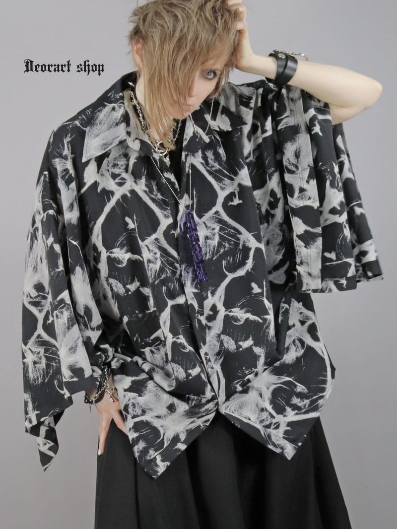 Deorart,ディオラート,モード,ゴシック,ファッション,着物袖,和装,V系,ヴィジュアル系,ホスト,バンド,柄シャツ,大人,ライブ,,衣装,メンズ,レディス,通販,Vkei,anime,goth,emo,fashion,japan,kimono,Jrock