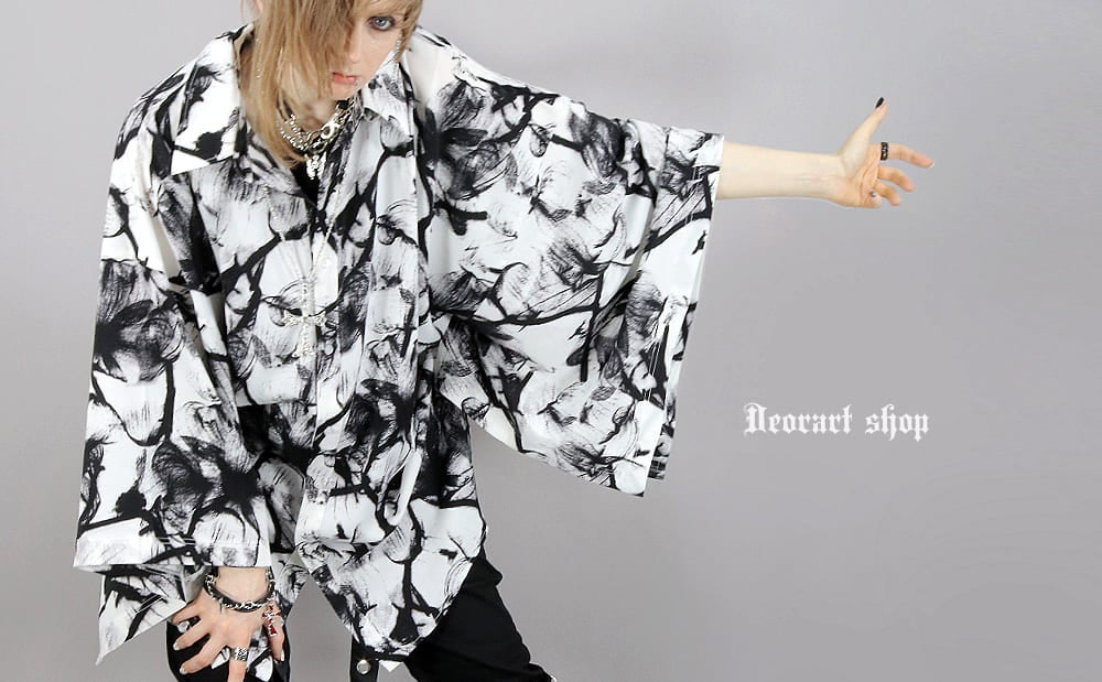Deorart,ディオラート,モード,ゴシック,ファッション,着物袖,和装,V系,ヴィジュアル系,ホスト,バンド,柄シャツ,大人,ライブ,,衣装,メンズ,レディス,通販,Vkei,anime,goth,emo,fashion,japan,kimono,Jrock