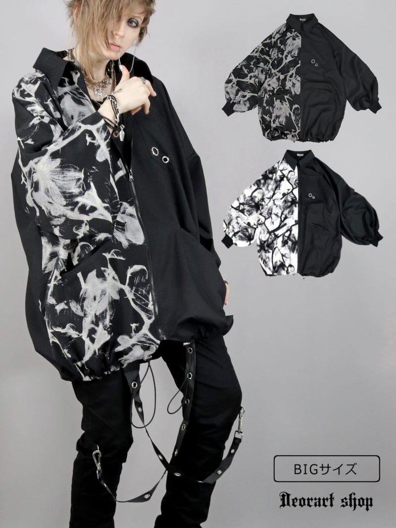 Deorart,ディオラート,モード,ゴシック,ファッション,オーバーサイズ,シャツジャケット,薄手,UV対策,ライトアウター,V系,ヴィジュアル系,ホスト,バンド,シャツ,大人,ライブ,地雷系,衣装,メンズ,レディス,通販,Vkei,anime,goth,emo,fashion,japan,Jrock