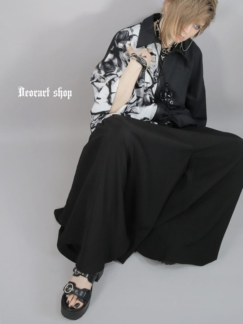 Deorart,ディオラート,モード,ゴシック,ファッション,オーバーサイズ,シャツジャケット,薄手,UV対策,ライトアウター,V系,ヴィジュアル系,ホスト,バンド,シャツ,大人,ライブ,地雷系,衣装,メンズ,レディス,通販,Vkei,anime,goth,emo,fashion,japan,Jrock