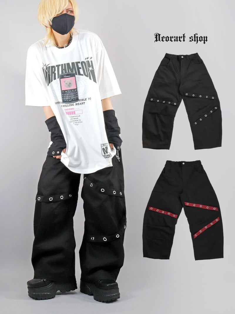 Deorart,ディオラート,モード,ゴシック,ファッション,ハトメベルト,バルーンパンツ,パンツ,ボトムス,パンク,V系,ヴィジュアル系,バンド,サブカル,大人,ライブ,衣装,ユニセックス,メンズ,レディス,通販,Vkei,anime,goth,emo,fashion,japan,kimono,Jrock