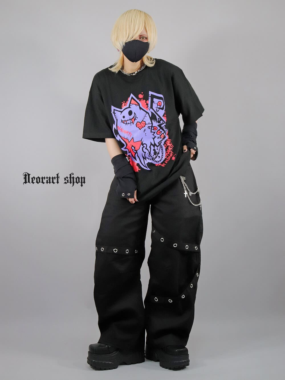 Deorart,ディオラート,モード,ゴシック,ファッション,ハトメベルト,バルーンパンツ,パンツ,ボトムス,パンク,V系,ヴィジュアル系,バンド,サブカル,大人,ライブ,衣装,ユニセックス,メンズ,レディス,通販,Vkei,anime,goth,emo,fashion,japan,kimono,Jrock