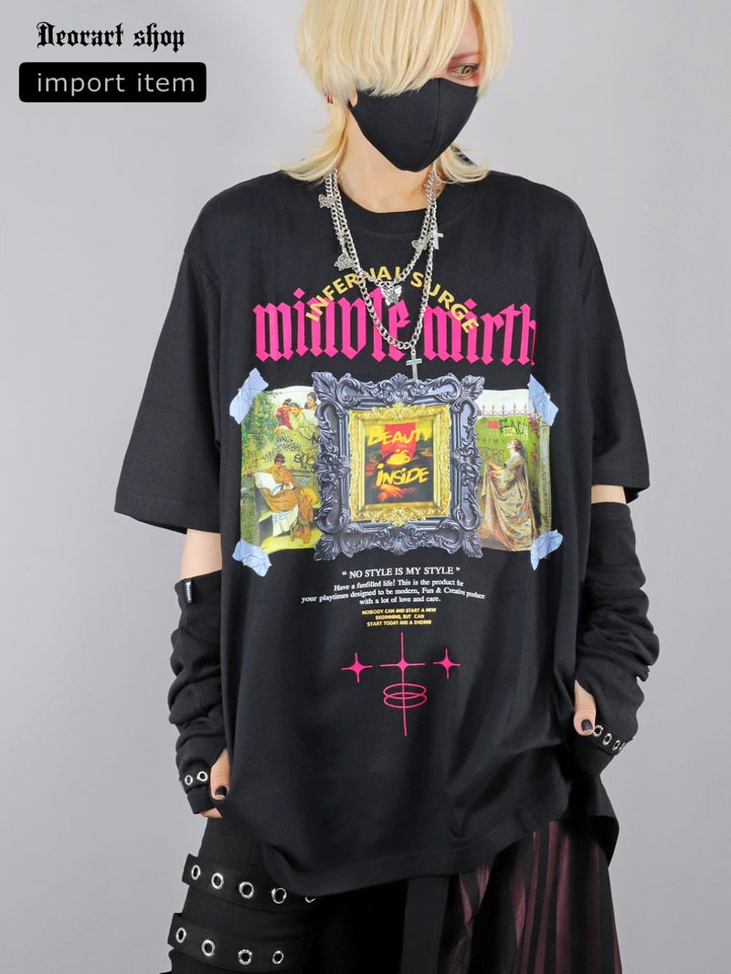 eorart,ディオラート,通販,レトロ,Y2K,ファッション,Tシャツ,オーバーサイズ,BIGサイズ,古着,ヴィンテージ,日本未発売,ゴス,ゴシック,レトロゲーム絵画,レトロゲームバンドT,天使,,悪魔,メンズ,レディス,V系,emo,punk,cyber,japan,fashion,rock,harajyuku,大きいサイズ,モード,服