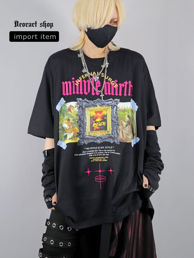 eorart,ディオラート,通販,レトロ,Y2K,ファッション,Tシャツ,オーバーサイズ,BIGサイズ,古着,ヴィンテージ,日本未発売,ゴス,ゴシック,レトロゲーム絵画,レトロゲームバンドT,天使,,悪魔,メンズ,レディス,V系,emo,punk,cyber,japan,fashion,rock,harajyuku,大きいサイズ,モード,服