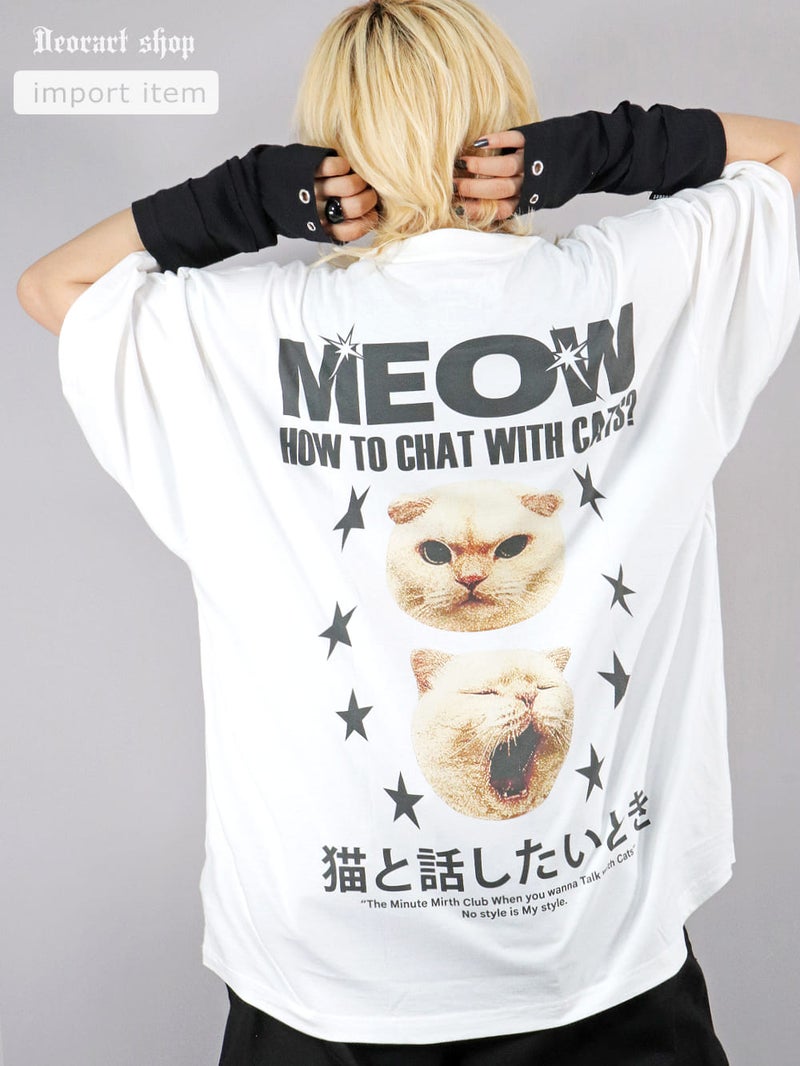 Deorart,ディオラート,通販,レトロ,Y2K,ファッション,Tシャツ,オーバーサイズ,BIGサイズ,古着,ヴィンテージ,日本未発売,猫,ネコ,猫のTシャツ,プリントT,平成レトロ,メンズ,レディス,V系,emo,punk,cyber,japan,fashion,rock,harajyuku,大きいサイズ,モード,服