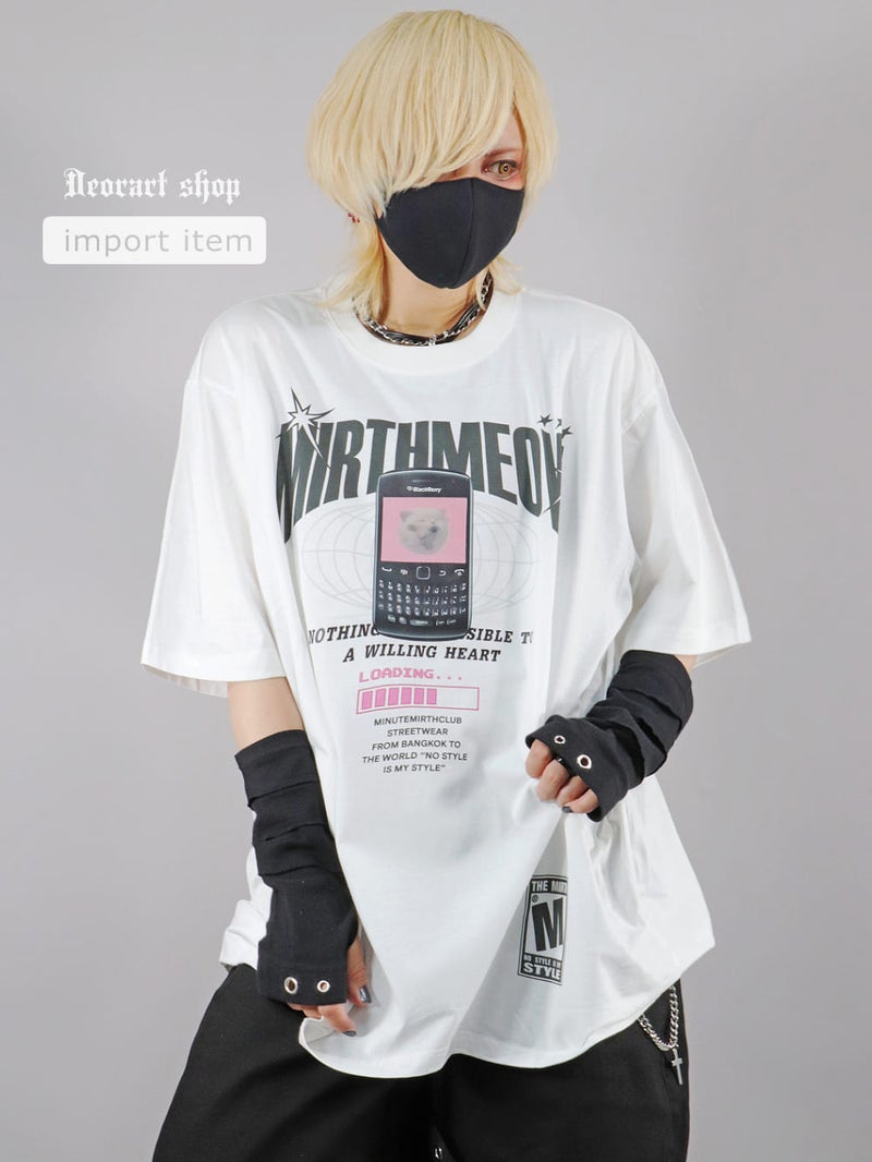 Deorart,ディオラート,通販,レトロ,Y2K,ファッション,Tシャツ,オーバーサイズ,BIGサイズ,古着,ヴィンテージ,日本未発売,猫,ネコ,猫のTシャツ,プリントT,平成レトロ,メンズ,レディス,V系,emo,punk,cyber,japan,fashion,rock,harajyuku,大きいサイズ,モード,服