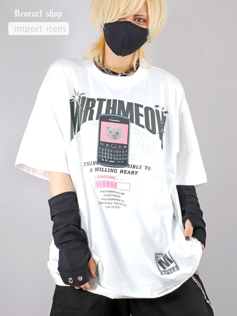 Deorart,ディオラート,通販,レトロ,Y2K,ファッション,Tシャツ,オーバーサイズ,BIGサイズ,古着,ヴィンテージ,日本未発売,猫,ネコ,猫のTシャツ,プリントT,平成レトロ,メンズ,レディス,V系,emo,punk,cyber,japan,fashion,rock,harajyuku,大きいサイズ,モード,服