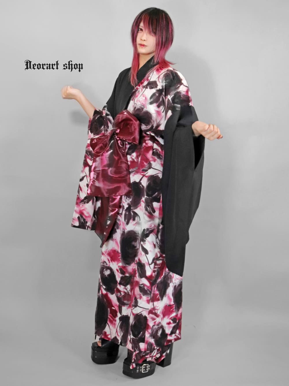 Deorart,ディオラート,和柄,着物袖,和風浴衣,和柄,カーディガン,和装衣装,和ゴス,和楽器,ライブ,服,花魁,遊郭,服ファッション, カッコイイ,かっこいい,男,女,メンズ,レディス,Vkei,anime,goth,emo,fashion,japan,kimono,Jrock