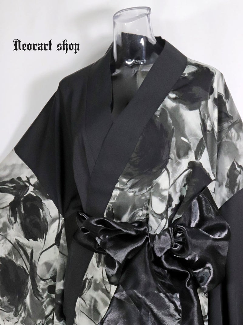 Deorart,ディオラート,和柄,着物袖,和風浴衣,和柄,カーディガン,和装衣装,和ゴス,和楽器,ライブ,服,花魁,遊郭,服ファッション, カッコイイ,かっこいい,男,女,メンズ,レディス,Vkei,anime,goth,emo,fashion,japan,kimono,Jrock