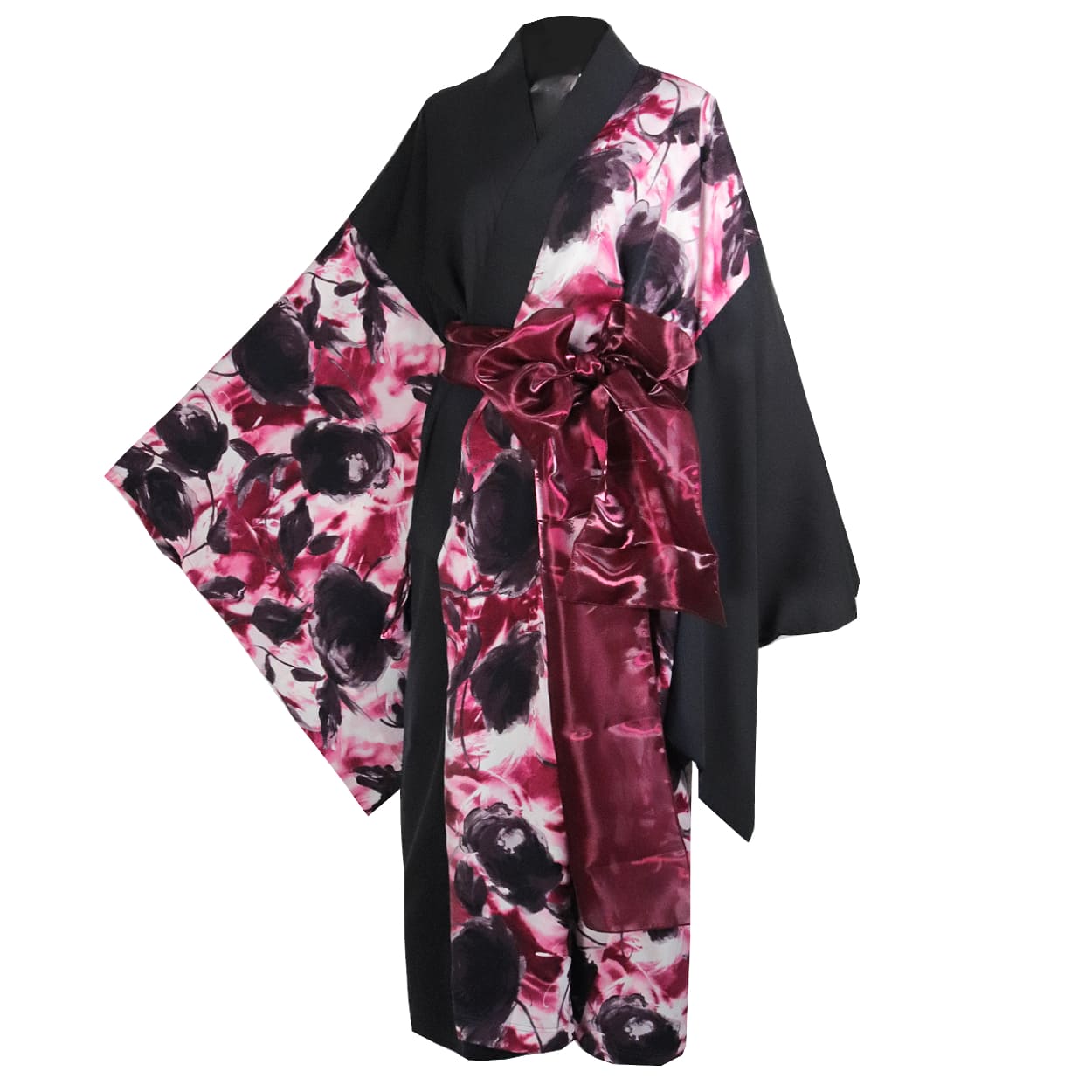 DRT2889 Grunge Rose 帯付 浴衣トッパー [着物・和装・YUKATA