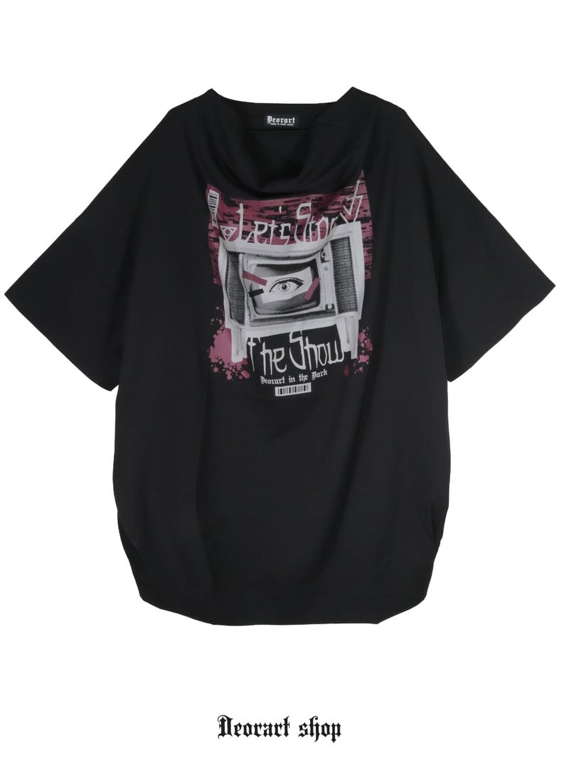 Deorart,ディオラート,通販,レトロ,テレビ,TV,目玉,ホラー,ファッション,Tシャツ,オーバーサイズ,BIGサイズ,ゴス,ゴシック,メンズ,レディス,V系,emo,punk,cyber,japan,fashion,rock,harajyuku,大きいサイズ,モード,服