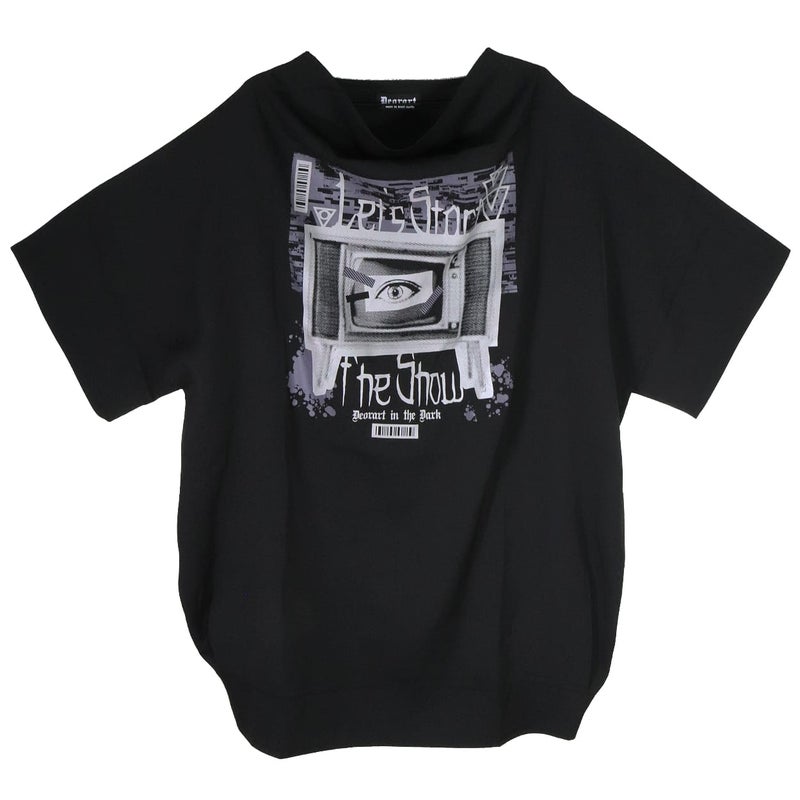 Deorart,ディオラート,通販,レトロ,テレビ,TV,目玉,ホラー,ファッション,Tシャツ,オーバーサイズ,BIGサイズ,ゴス,ゴシック,メンズ,レディス,V系,emo,punk,cyber,japan,fashion,rock,harajyuku,大きいサイズ,モード,服