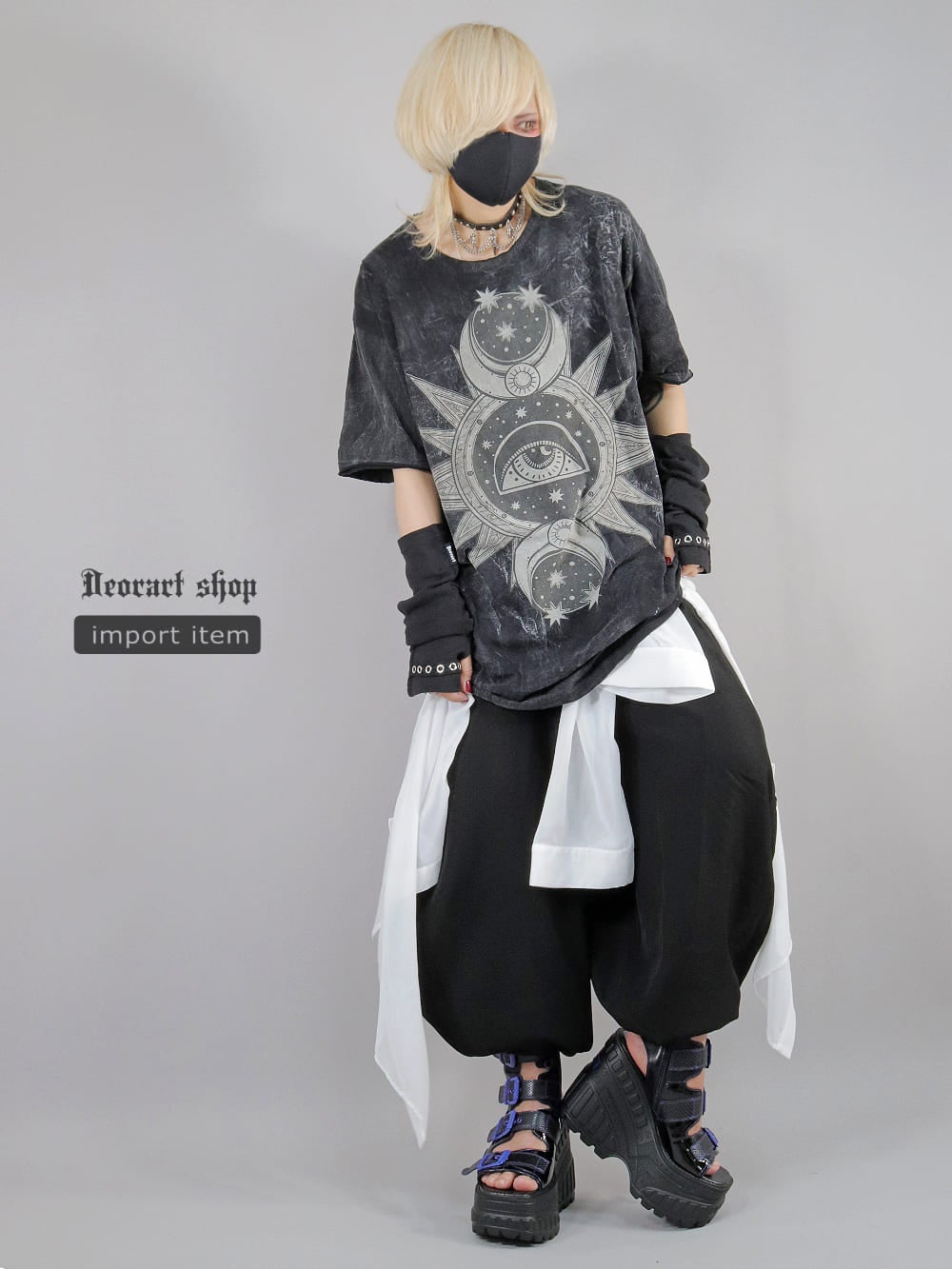 Deorart,ディオラート,通販,ファッション,Tシャツ,オーバーサイズ,ムラ染め,タイダイ,古着,ヴィンテージ,日本未発売,サイバーファッション,ゴス,ゴシック,クトゥルフ,クラーケン,悪魔,神話,平成レトロ,メンズ,レディス,emo,punk,cyber,japan,fashion,rock,harajyuku,