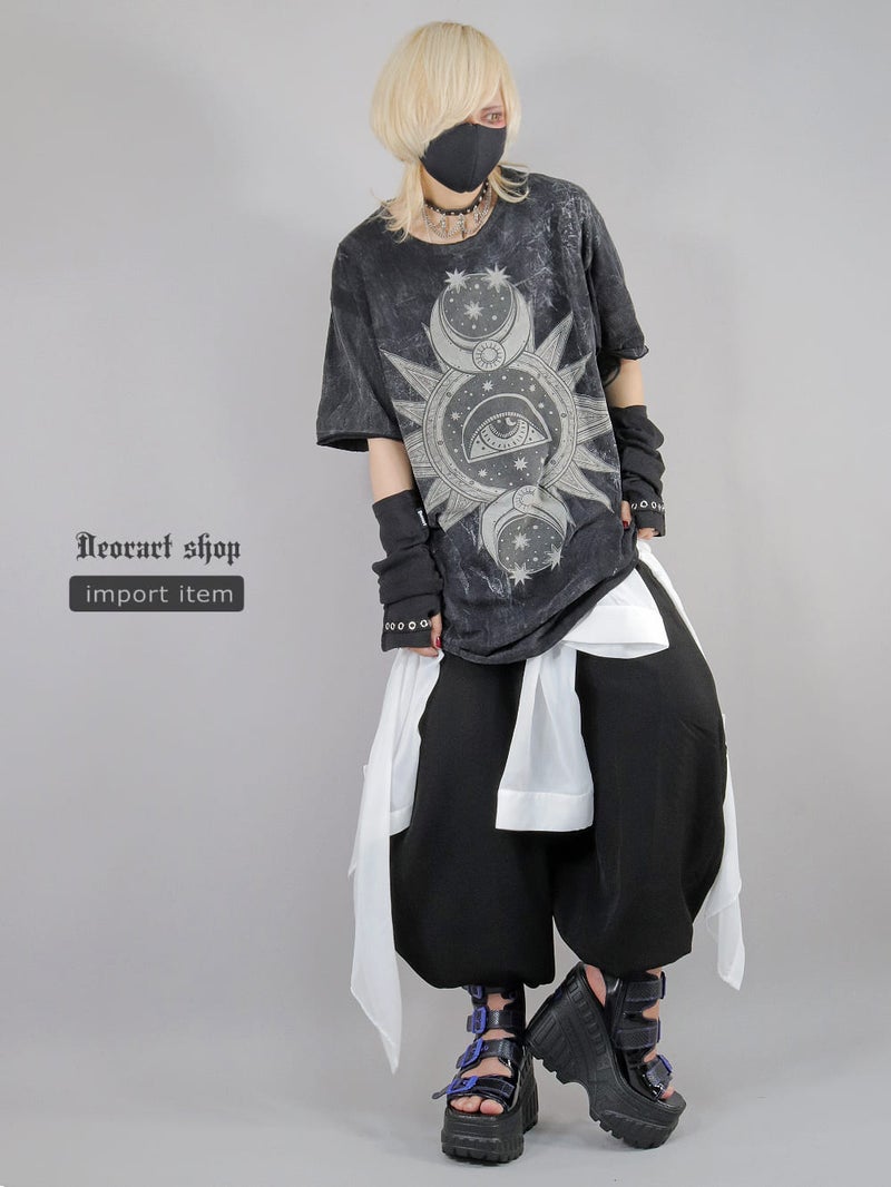 Deorart,ディオラート,通販,ファッション,Tシャツ,オーバーサイズ,ムラ染め,タイダイ,古着,ヴィンテージ,日本未発売,サイバーファッション,ゴス,ゴシック,クトゥルフ,クラーケン,悪魔,神話,平成レトロ,メンズ,レディス,emo,punk,cyber,japan,fashion,rock,harajyuku,