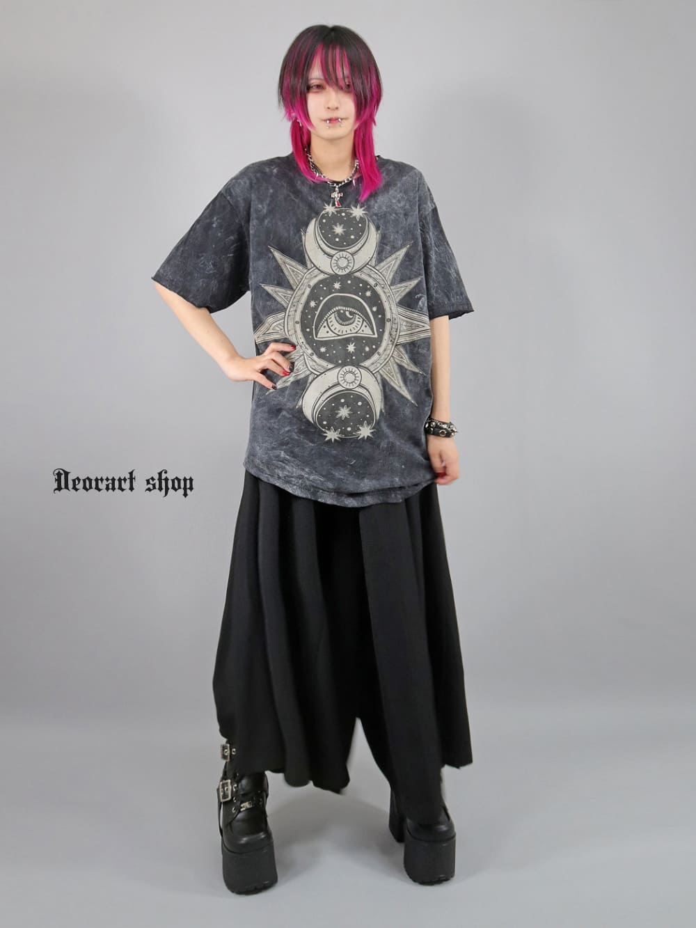Deorart,ディオラート,通販,ファッション,Tシャツ,オーバーサイズ,ムラ染め,タイダイ,古着,ヴィンテージ,日本未発売,サイバーファッション,ゴス,ゴシック,クトゥルフ,クラーケン,悪魔,神話,平成レトロ,メンズ,レディス,emo,punk,cyber,japan,fashion,rock,harajyuku,