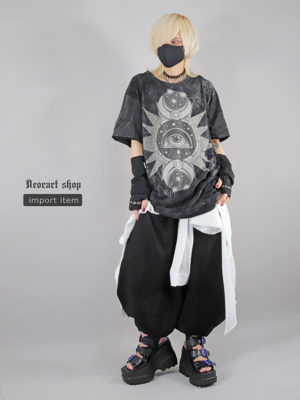Deorart,ディオラート,通販,ファッション,Tシャツ,オーバーサイズ,ムラ染め,タイダイ,古着,ヴィンテージ,日本未発売,サイバーファッション,ゴス,ゴシック,クトゥルフ,クラーケン,悪魔,神話,平成レトロ,メンズ,レディス,emo,punk,cyber,japan,fashion,rock,harajyuku,