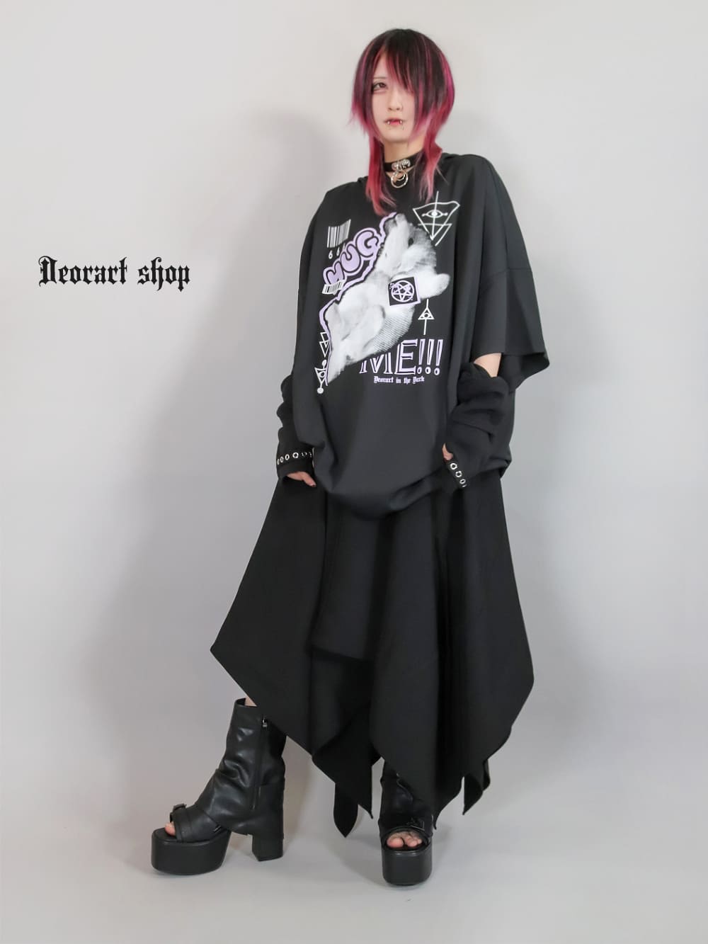 ディオラート,通販,サブカル,うさぎ,ウサギ,ラビット,魔女,魔法使い,魔道士,ファンタジー,ファッション,Tシャツ,オーバーサイズ,BIGサイズ,ゴス,ゴシック,メンズ,レディス,V系,emo,punk,cyber,japan,fashion,rock,harajyuku,大きいサイズ,モード,服
