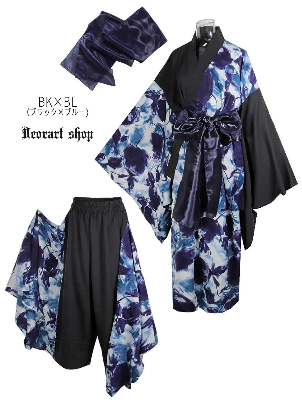 Deorart,ディオラート,和柄,着物袖,和風浴衣,和柄,カーディガン,和装衣装,和ゴス,和楽器,ライブ,服,花魁,遊郭,服ファッション, カッコイイ,かっこいい,男,女,メンズ,レディス,Vkei,anime,goth,emo,fashion,japan,kimono,Jrock