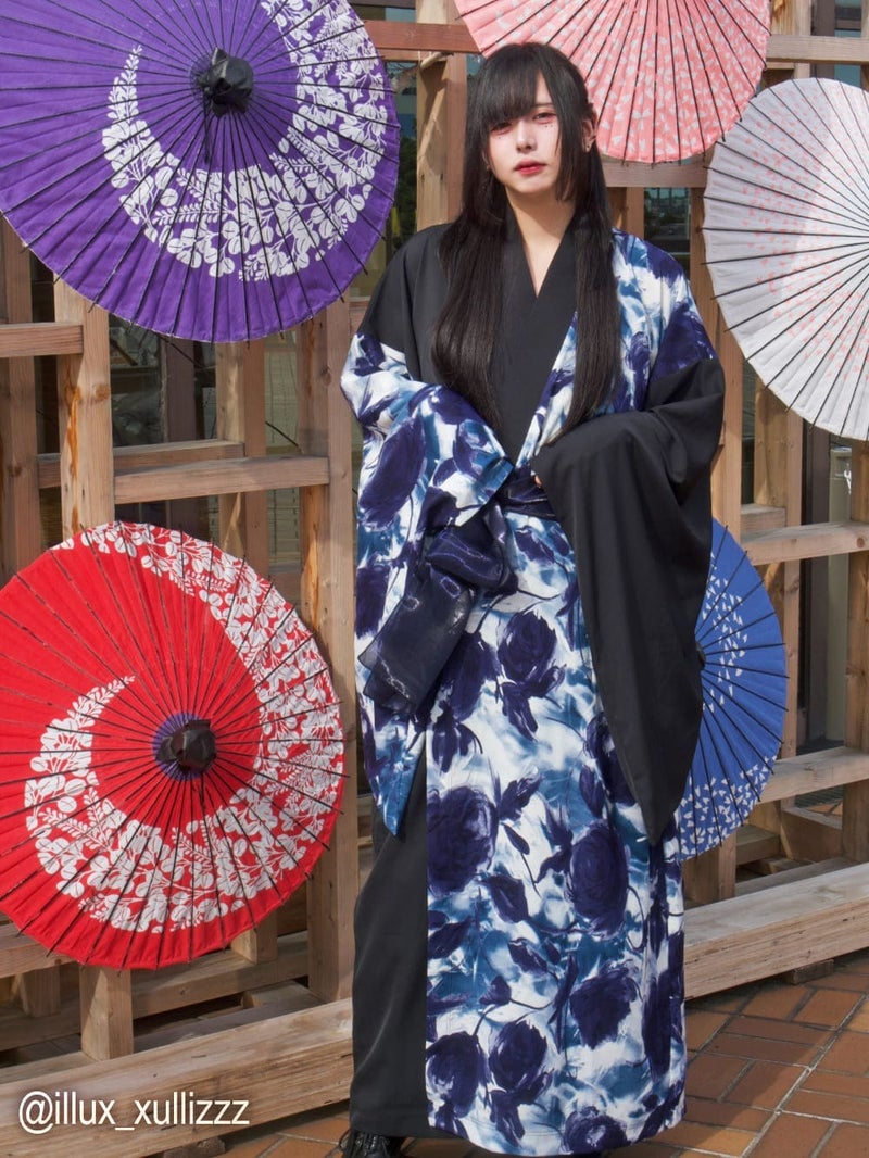 Deorart,ディオラート,和柄,着物袖,和風浴衣,和柄,カーディガン,和装衣装,和ゴス,和楽器,ライブ,服,花魁,遊郭,服ファッション, カッコイイ,かっこいい,男,女,メンズ,レディス,Vkei,anime,goth,emo,fashion,japan,kimono,Jrock