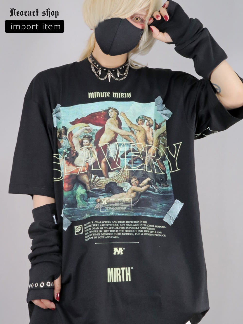 IPT020 オーバーサイズTシャツ [ Gothic Art ] | Deorart shop