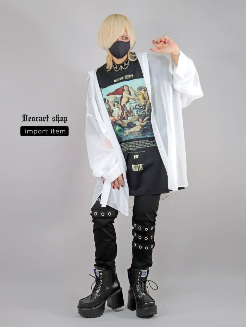 Deorart,ディオラート,通販,レトロ,Y2K,ファッション,Tシャツ,オーバーサイズ,BIGサイズ,古着,ヴィンテージ,日本未発売,ゴス,ゴシック,絵画,バンドT,天使,悪魔,メンズ,レディス,V系,emo,punk,cyber,japan,fashion,rock,harajyuku,大きいサイズ,モード,服
