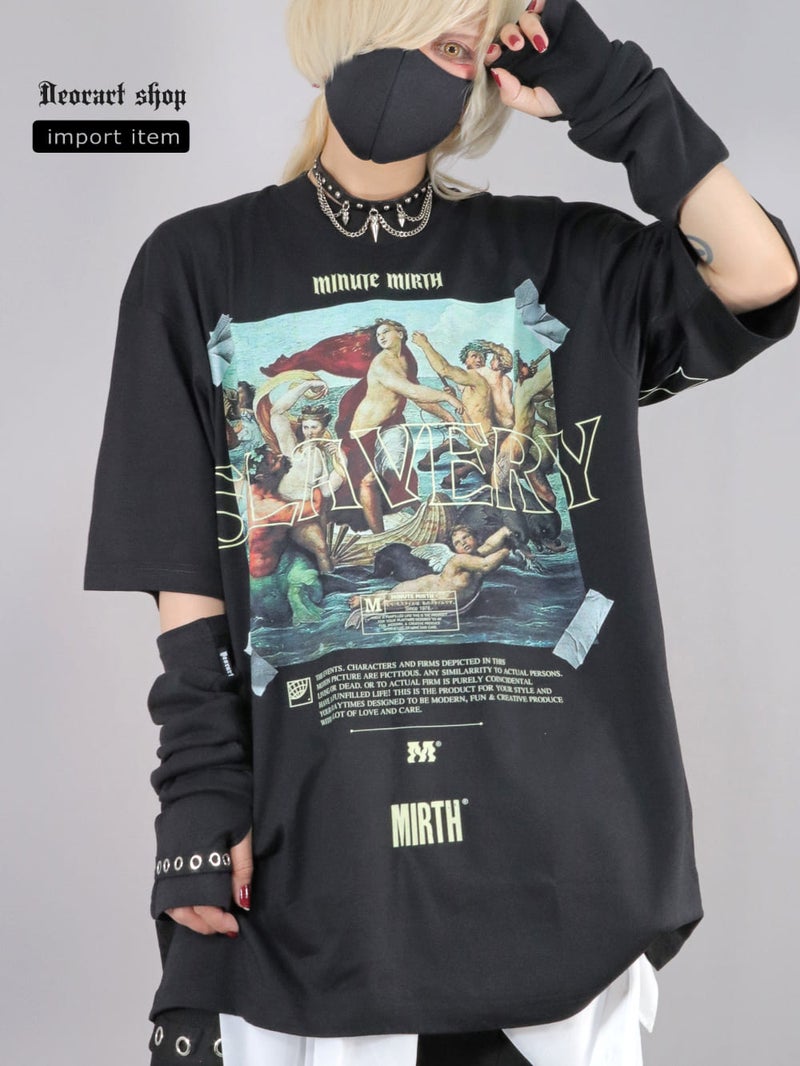 Deorart,ディオラート,通販,レトロ,Y2K,ファッション,Tシャツ,オーバーサイズ,BIGサイズ,古着,ヴィンテージ,日本未発売,ゴス,ゴシック,絵画,バンドT,天使,悪魔,メンズ,レディス,V系,emo,punk,cyber,japan,fashion,rock,harajyuku,大きいサイズ,モード,服