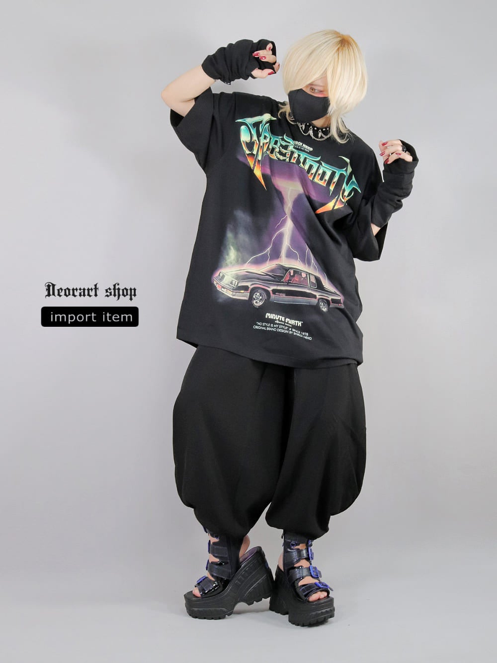 Deorart,ディオラート,通販,レトロ,Y2K,ファッション,Tシャツ,オーバーサイズ,BIGサイズ,古着,ヴィンテージ,日本未発売,クラシックカー,ヒストリックカー,レトロカー,メタルバンド,落雷,かみなり,サンダー,プリントT,平成レトロ,メンズ,レディス,V系,emo,punk,cyber,japan,fashion,rock,harajyuku,大きいサイズ,モード,服