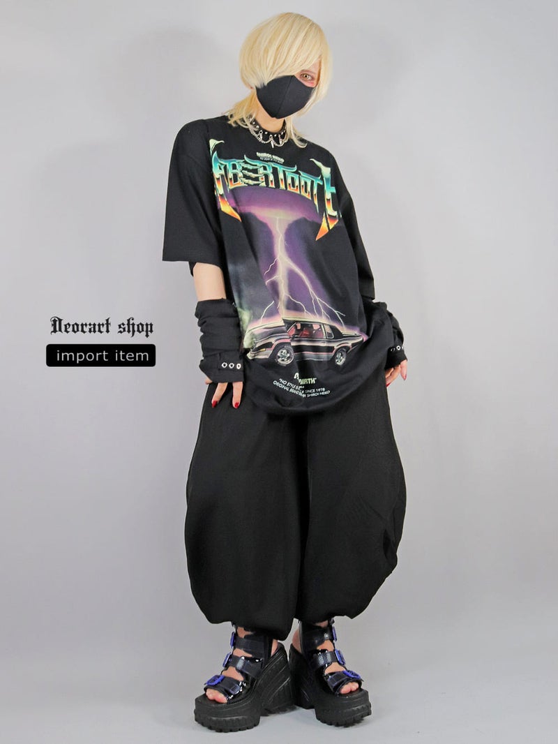 Deorart,ディオラート,通販,レトロ,Y2K,ファッション,Tシャツ,オーバーサイズ,BIGサイズ,古着,ヴィンテージ,日本未発売,クラシックカー,ヒストリックカー,レトロカー,メタルバンド,落雷,かみなり,サンダー,プリントT,平成レトロ,メンズ,レディス,V系,emo,punk,cyber,japan,fashion,rock,harajyuku,大きいサイズ,モード,服