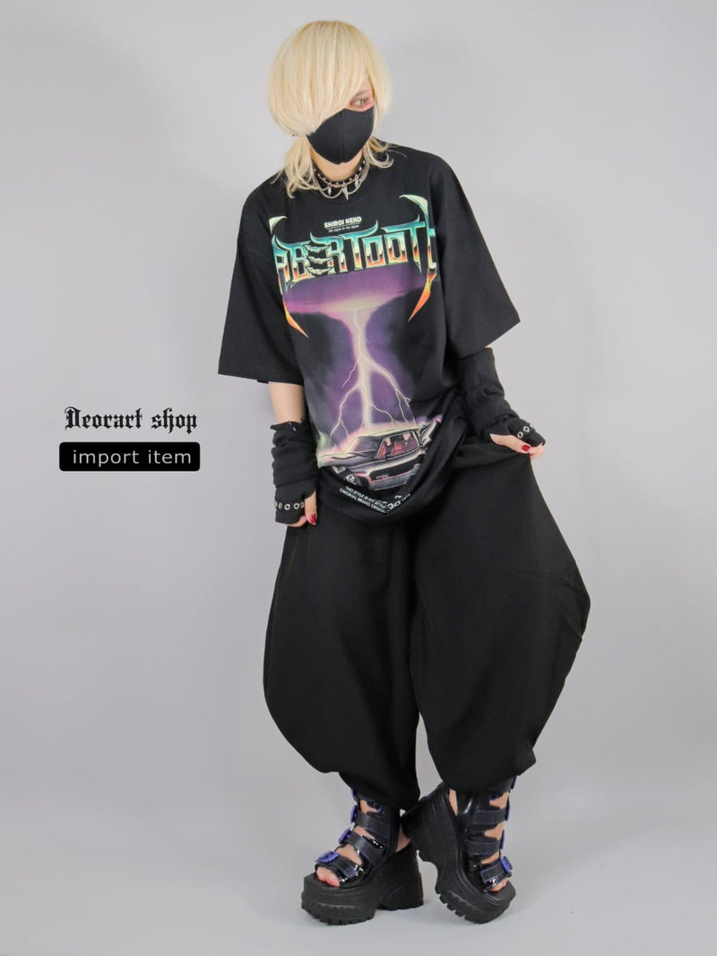 Deorart,ディオラート,通販,レトロ,Y2K,ファッション,Tシャツ,オーバーサイズ,BIGサイズ,古着,ヴィンテージ,日本未発売,クラシックカー,ヒストリックカー,レトロカー,メタルバンド,落雷,かみなり,サンダー,プリントT,平成レトロ,メンズ,レディス,V系,emo,punk,cyber,japan,fashion,rock,harajyuku,大きいサイズ,モード,服
