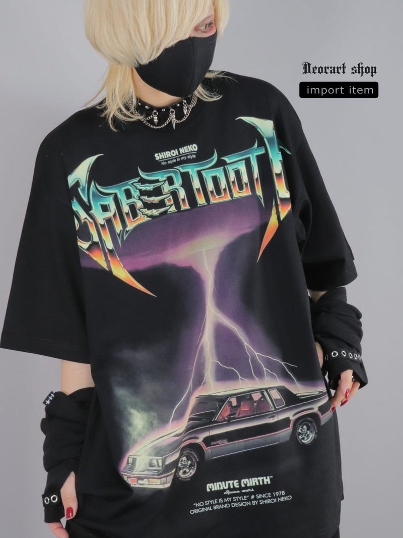Deorart,ディオラート,通販,レトロ,Y2K,ファッション,Tシャツ,オーバーサイズ,BIGサイズ,古着,ヴィンテージ,日本未発売,クラシックカー,ヒストリックカー,レトロカー,メタルバンド,落雷,かみなり,サンダー,プリントT,平成レトロ,メンズ,レディス,V系,emo,punk,cyber,japan,fashion,rock,harajyuku,大きいサイズ,モード,服