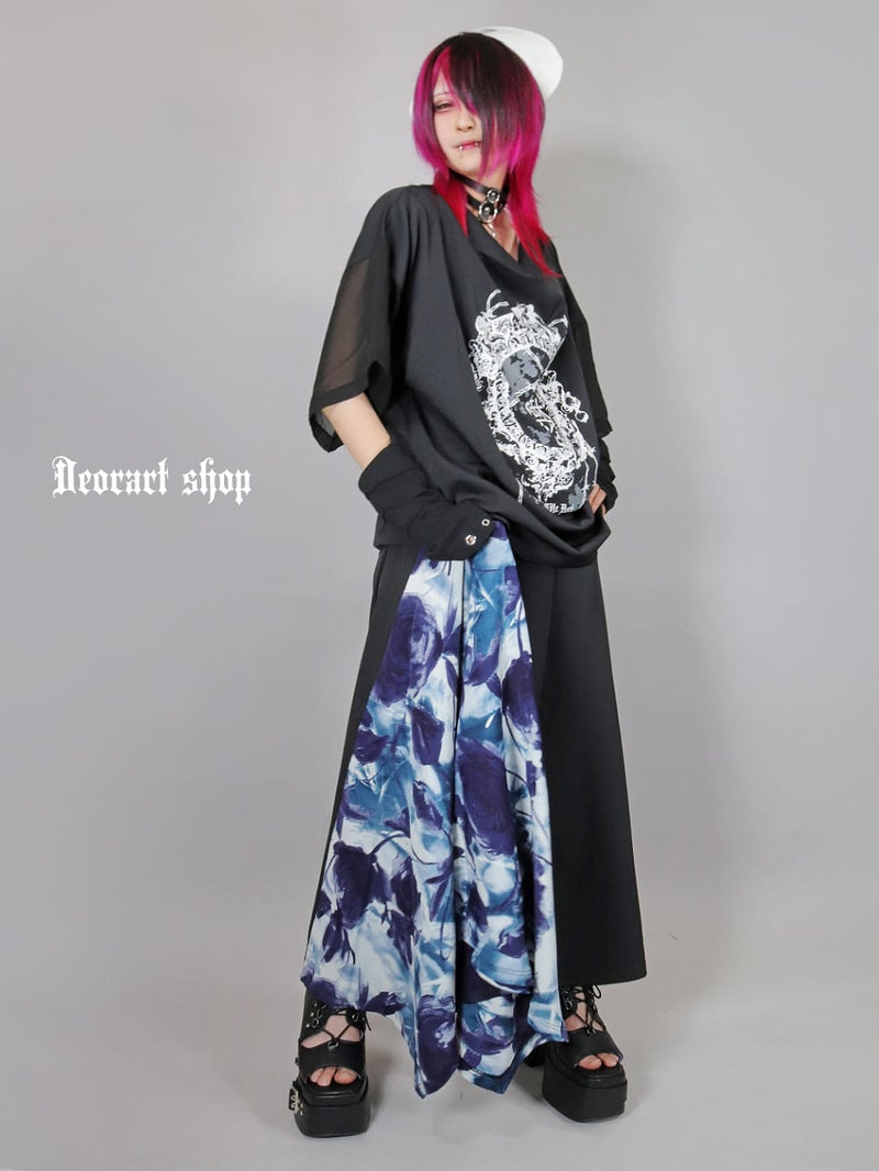 Deorart,ディオラート,通販,地雷系,原宿系,鬱,漢字T,メッセージT,ホラー,ファッション,Tシャツ,オーバーサイズ,BIGサイズ,ゴス,ゴシック,メンズ,レディス,V系,goth,emo,punk,cyber,kanji,japan,fashion,rock,harajyuku,大きいサイズ,モード,服