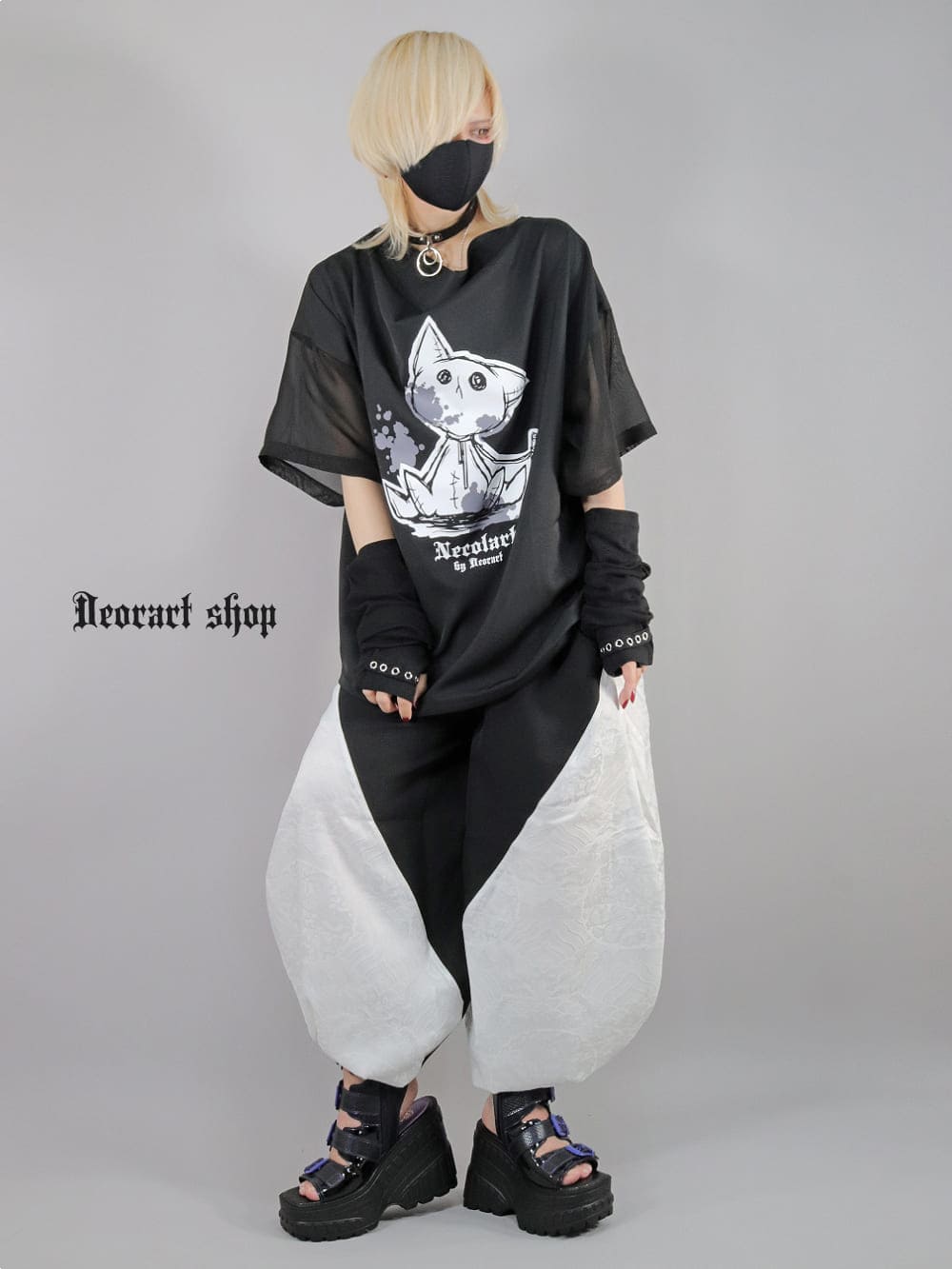 Deorart,ディオラート,通販,地雷系,原宿系,猫,ネコ,ぬいぐるみ,ホラー,ファッション,Tシャツ,オーバーサイズ,BIGサイズ,ゴス,ゴシック,メンズ,レディス,V系,goth,emo,punk,cyber,japan,fashion,rock,harajyuku,大きいサイズ,モード,服