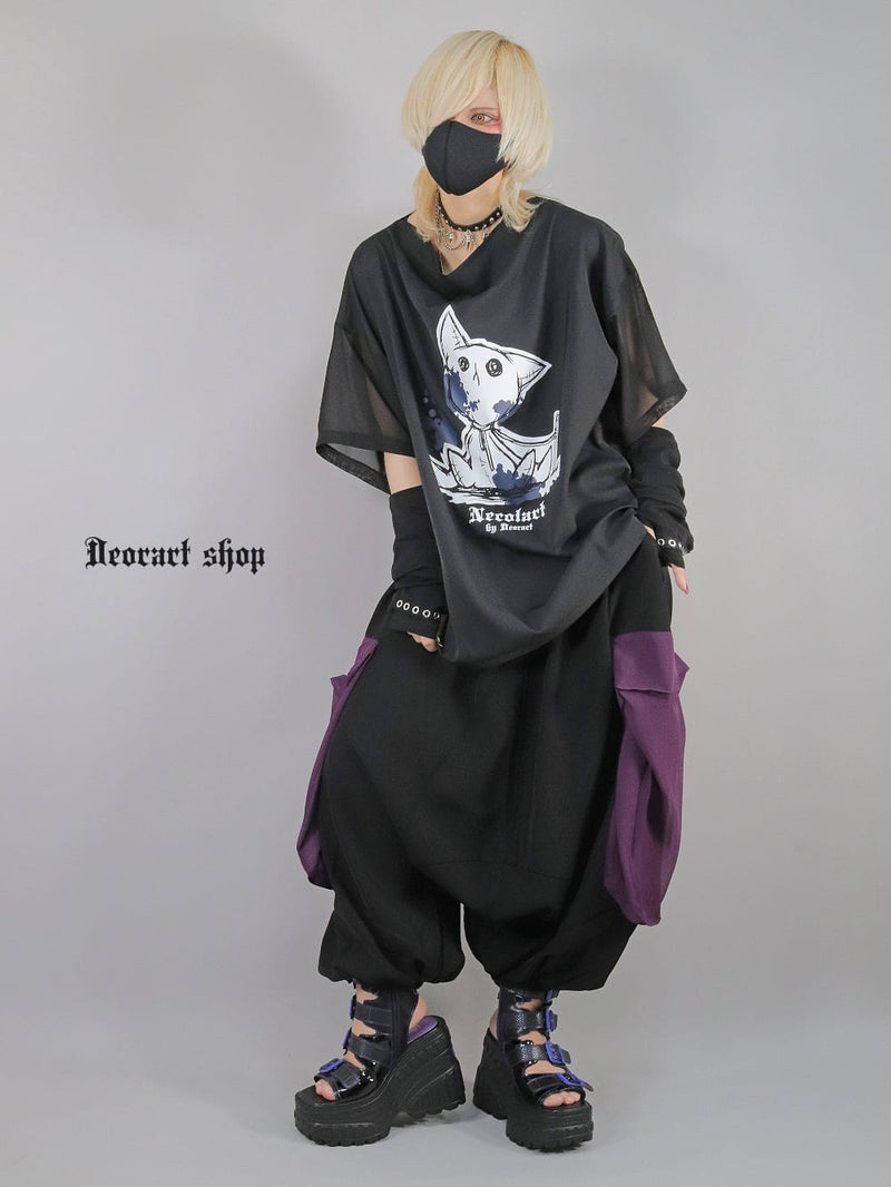 Deorart,ディオラート,通販,地雷系,原宿系,猫,ネコ,ぬいぐるみ,ホラー,ファッション,Tシャツ,オーバーサイズ,BIGサイズ,ゴス,ゴシック,メンズ,レディス,V系,goth,emo,punk,cyber,japan,fashion,rock,harajyuku,大きいサイズ,モード,服