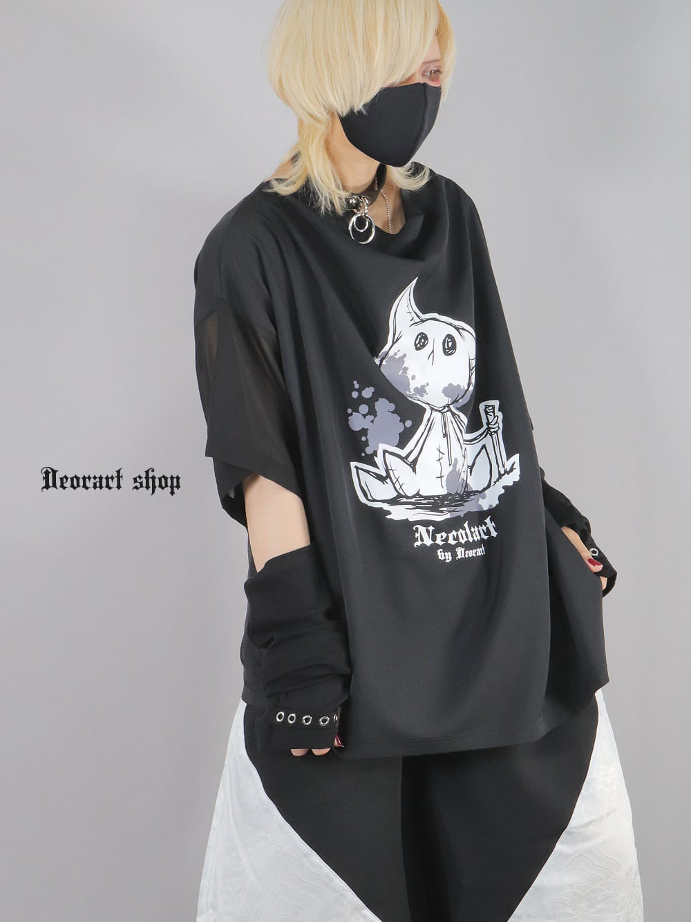 Deorart,ディオラート,通販,地雷系,原宿系,猫,ネコ,ぬいぐるみ,ホラー,ファッション,Tシャツ,オーバーサイズ,BIGサイズ,ゴス,ゴシック,メンズ,レディス,V系,goth,emo,punk,cyber,japan,fashion,rock,harajyuku,大きいサイズ,モード,服