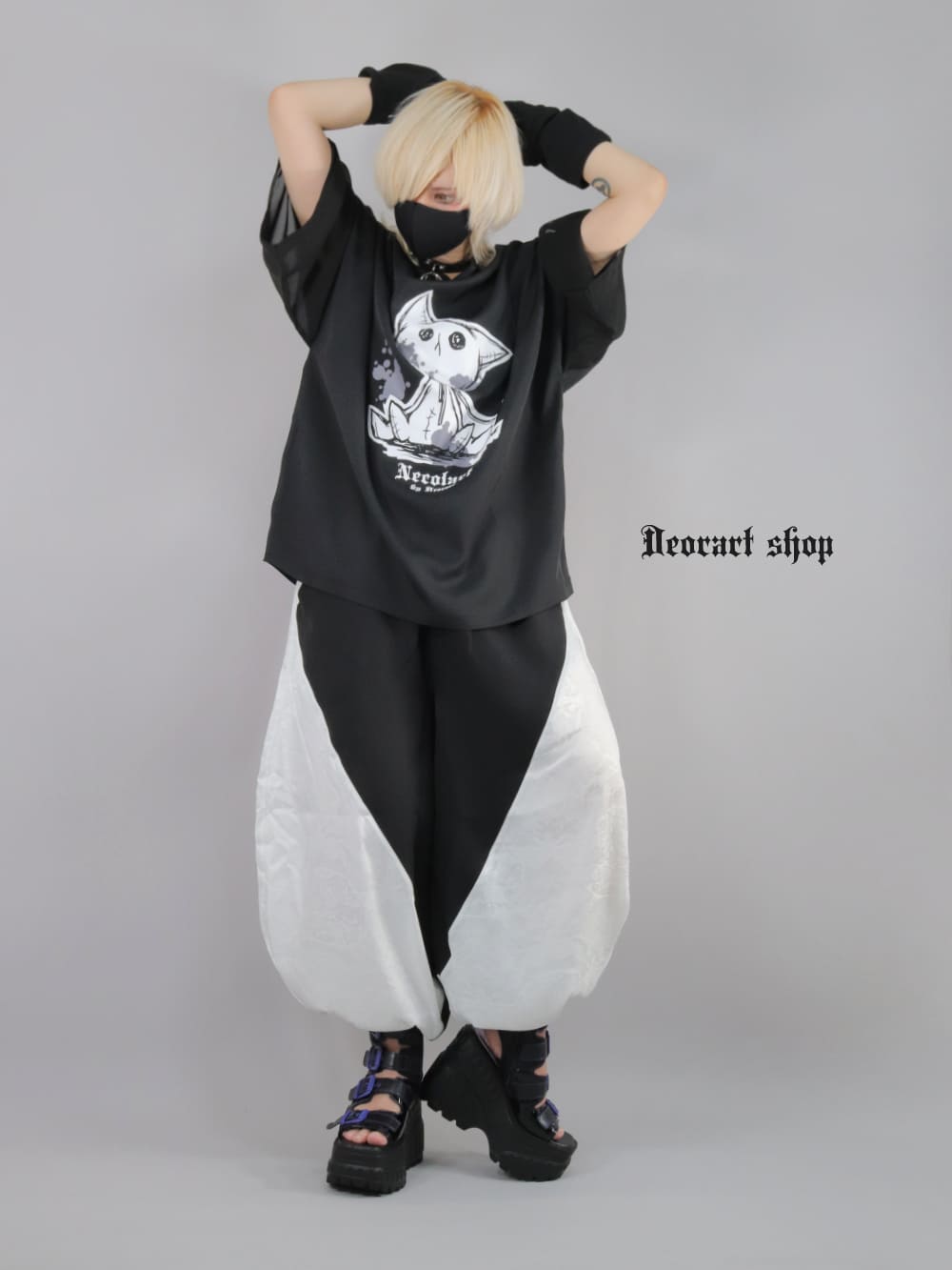Deorart,ディオラート,通販,地雷系,原宿系,猫,ネコ,ぬいぐるみ,ホラー,ファッション,Tシャツ,オーバーサイズ,BIGサイズ,ゴス,ゴシック,メンズ,レディス,V系,goth,emo,punk,cyber,japan,fashion,rock,harajyuku,大きいサイズ,モード,服