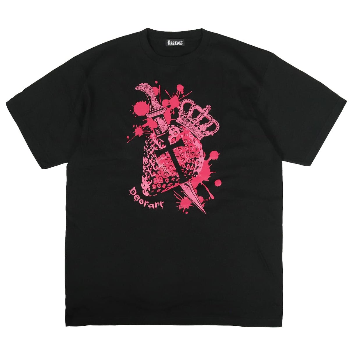 Deorart,ディオラート,モード,ゴシック,ファッション,いちご,苺,十字架,ホラー,V系,ヴィジュアル系,ホスト,バンド,シャツ,大人,ライブ,衣装,メンズ,レディス,通販,Goth,strawberry,Vkei,anime,goth,emo,fashion,japan,Jrock