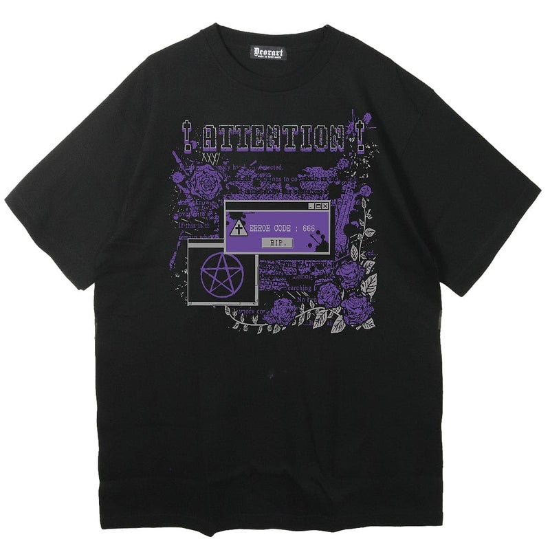 Deorart,ディオラート,モード,ゴシック,ファッション,エラーコード,ブルースクリーン,魔法陣,ホラー,ウェブコア,V系,ヴィジュアル系,ホスト,バンド,シャツ,大人,ライブ,衣装,メンズ,レディス,通販,web core,Vkei,anime,goth,emo,fashion,japan,Jrock
