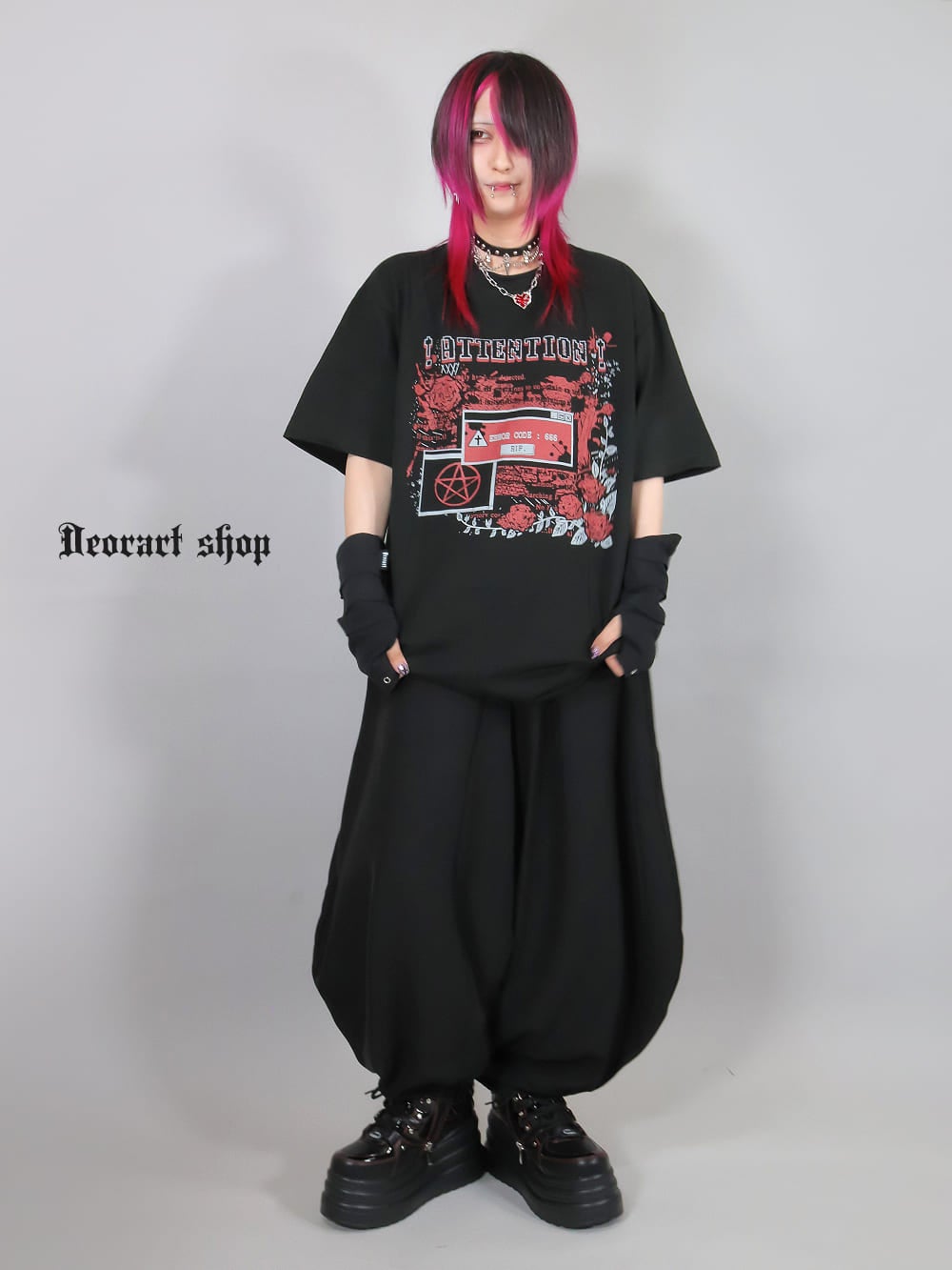 Deorart,ディオラート,厚底ブーツ,ブーツ,原宿系ファッション,ベルト付,通販,20代,30代,40代,V系ファッション,秋冬,レディース,メンズ