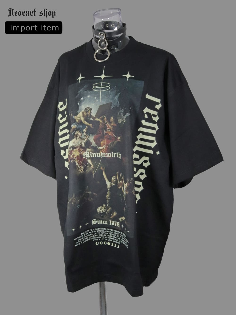 Deorart,ディオラート,通販,レトロ,Y2K,ファッション,Tシャツ,オーバーサイズ,BIGサイズ,古着,ヴィンテージ,日本未発売,ゴス,ゴシック,絵画,バンドT,天使,悪魔,メンズ,レディス,V系,emo,punk,cyber,japan,fashion,rock,harajyuku,大きいサイズ,モード,服