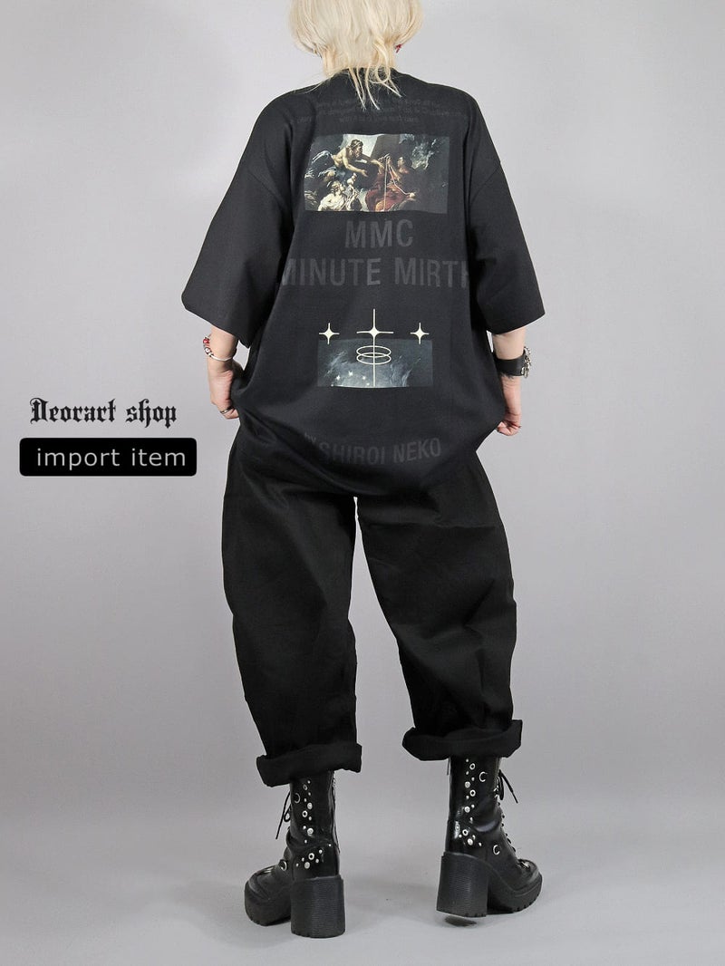 Deorart,ディオラート,通販,レトロ,Y2K,ファッション,Tシャツ,オーバーサイズ,BIGサイズ,古着,ヴィンテージ,日本未発売,ゴス,ゴシック,絵画,バンドT,天使,悪魔,メンズ,レディス,V系,emo,punk,cyber,japan,fashion,rock,harajyuku,大きいサイズ,モード,服