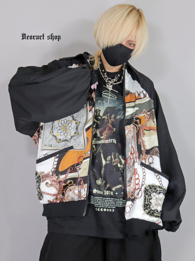Deorart,ディオラート,モード,ゴシック,サブカル,花柄,スカーフ柄,シャツ,ジャケット,ファッション,V系,ヴィジュアル系,ホスト,バンド,大人,ライブ,衣装,メンズ,レディス,通販,Vkei,anime,goth,emo,fashion,japan,Jrock