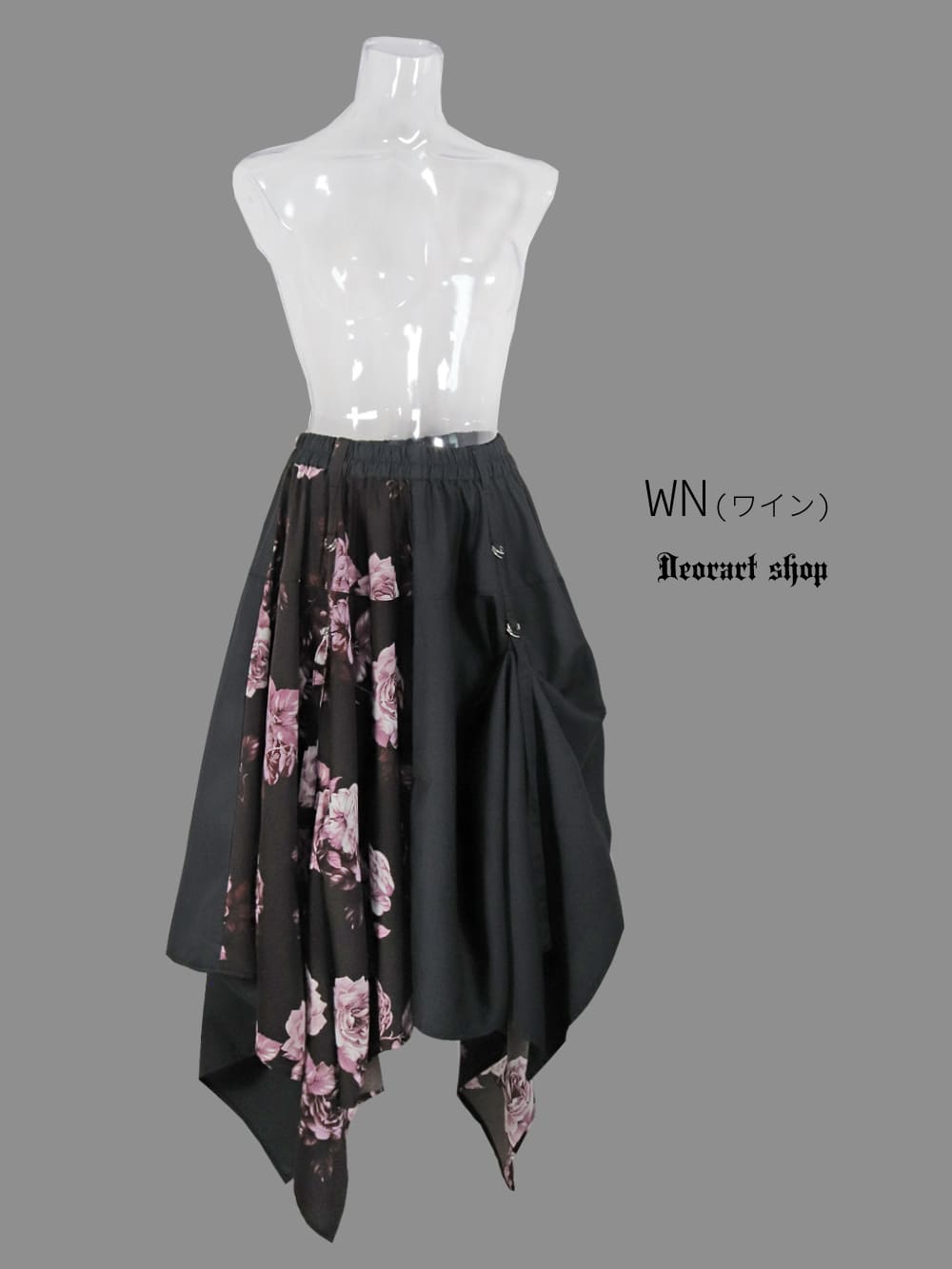 Deorart,ディオラート,モード,ゴシック,サブカル,花柄,スカーフ柄,スカート,ユニセックス,ファッション,V系,ヴィジュアル系,ホスト,バンド,大人,ライブ,衣装,メンズ,レディス,通販,Vkei,anime,goth,emo,fashion,japan,Jrock