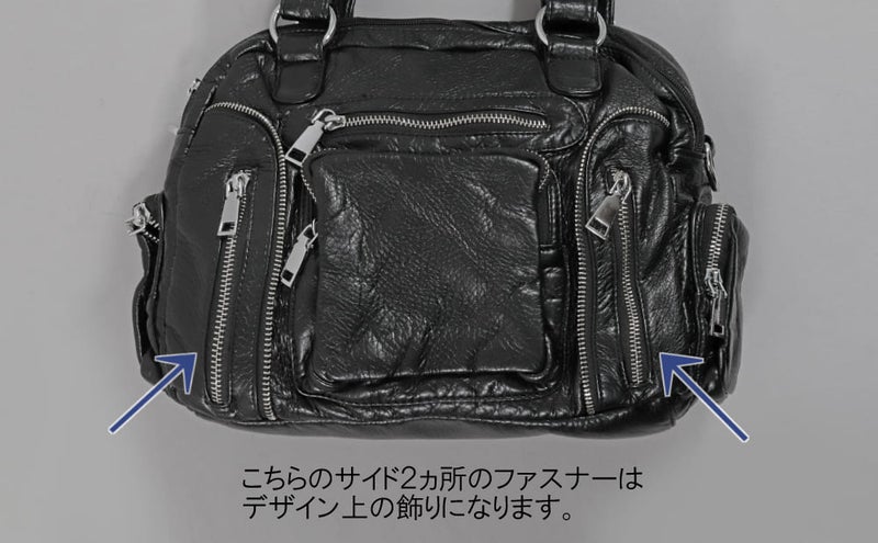 Deorart,ゴシックパンク,Y2K,地雷系,V系,バッグ,ショルダー,肩掛け,ボストンバッグ,シボ,メンズ,レディス,ライブ,通販,ヴィジュアル系,20代,30代,40代,かっこいい,プレゼント,ギフト