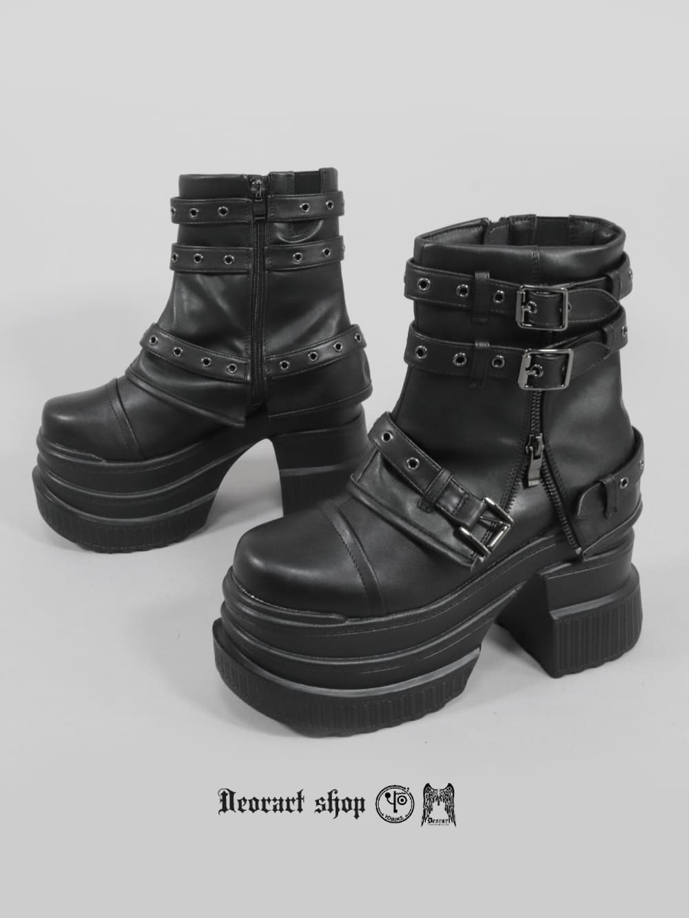 Deorart,ディオラート,通販,ブーツ,黒,ブラック,シューズ,スタッズ,ハーネス,厚底ブーツ,ショートブーツ,かっこいい,メンズ,レディース,ゴシック,V系,地雷系,原宿,歩きやすい,疲れにくい